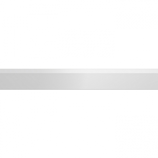 Плинтус напольный из полистирола Comfort Avangard 001 Белый 80 мм 2,2 м